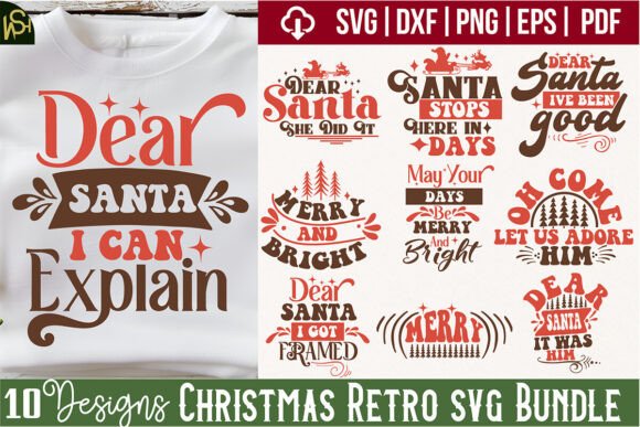 Christmas Retro Svg Bundle Review