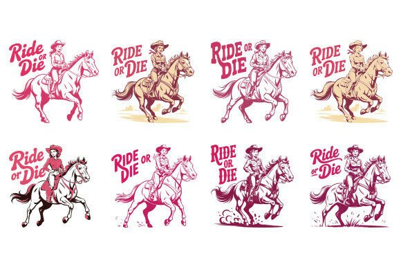 Cowgirl, Ride or Die Bundle: Retro Embroidery Review