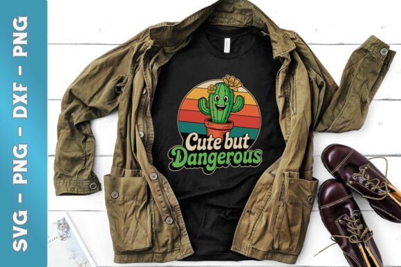 Cute but Dangerous Cute Cactus Retro SVG Review