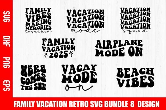 Family Vacation Retro SVG Bundle Review