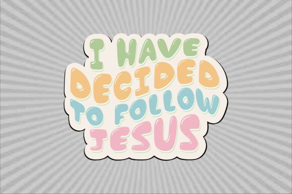 I Have Decided to Follow Jesus Retro Svg Review