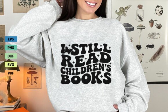 I Still Read Children s Books Retro SVG Review
