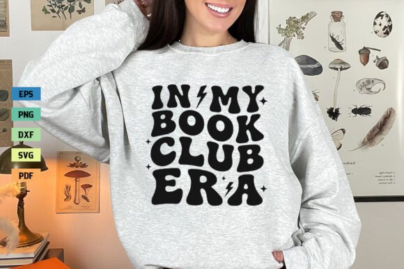 In My Book Club Era Retro SVG Shirt PNG Review