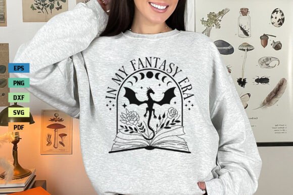 In My Fantasy Book Era Retro SVG Shirt Review
