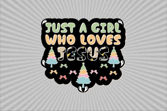 Just a Girl Who Loves Jesus Retro Svg Review