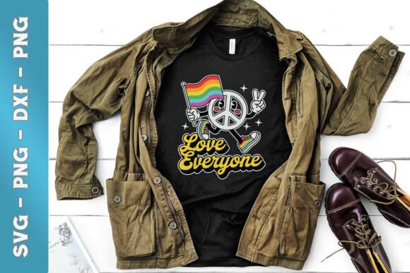 Love Everyone Pride Retro SVG Review
