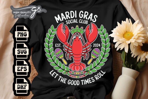 Mardi Gras Social Club Retro SVG Review