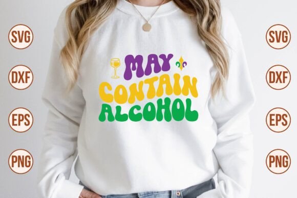 May Contain Alcohol Retro SVG Review