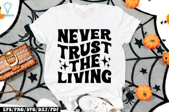 Never Trust the Living Retro SVG Review