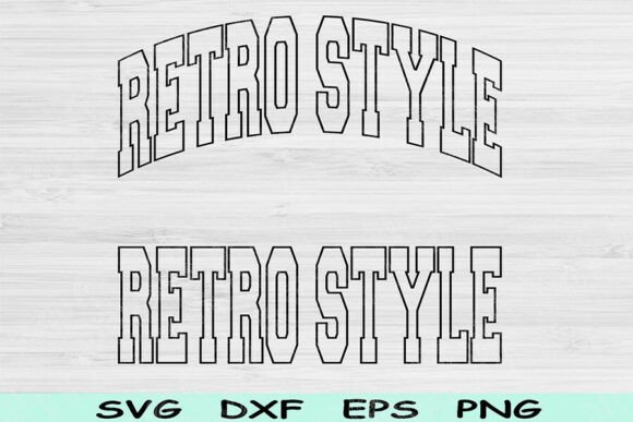Retro Style Svg Cut Files, Retro Svg