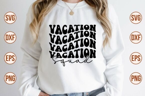 Vacation Squad Retro SVG Review